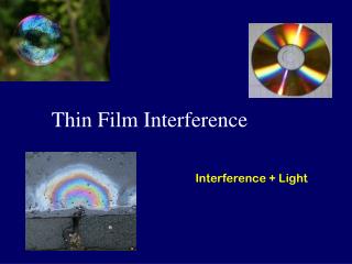Thin Film Interference