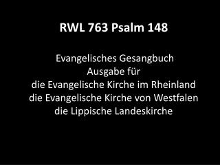 763 Psalm 148