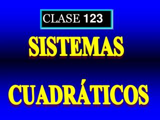 CLASE 123