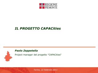 IL PROGETTO CAPACities