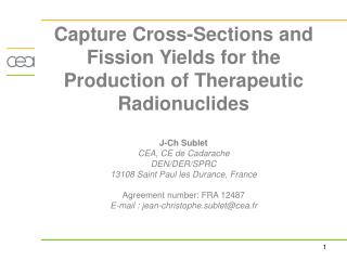Y-90,I-131 and Cs-137 production: Fission yields