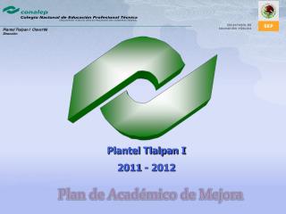 Plan de Académico de Mejora
