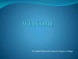 WELCOME