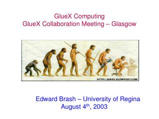 GlueX Computing GlueX Collaboration Meeting – Glasgow