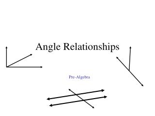 Angle Relationships