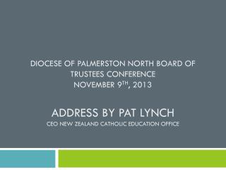 The New Zealand Church is fortunate to have an extensive network of 238 schools