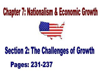 Chapter 7: Nationalism &amp; Economic Growth