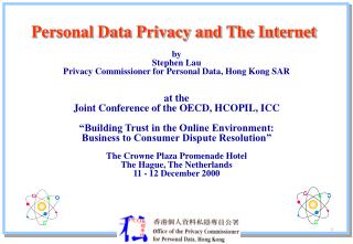Personal Data Privacy and The Internet