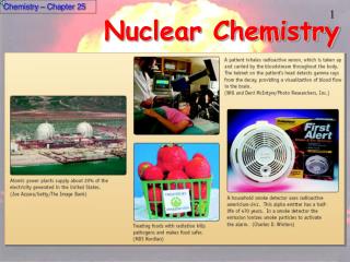 Nuclear Chemistry