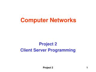 Computer Networks