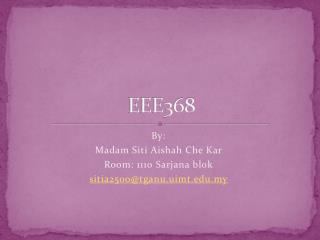 EEE368