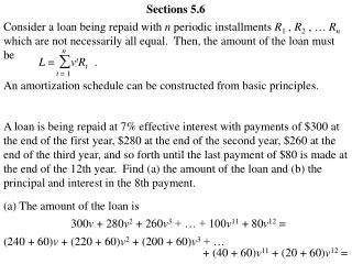 Sections 5.6