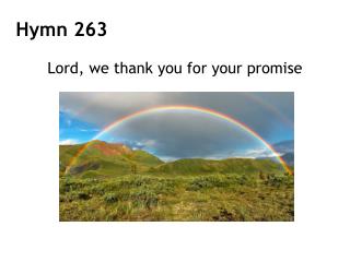 Lord, we thank you for your promise