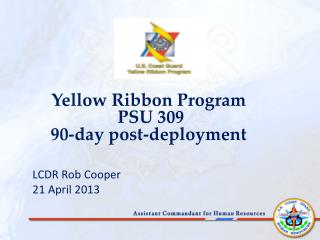 LCDR Rob Cooper 21 April 2013