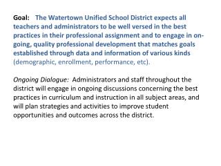 Creating a Vision of Quality Teaching Defining Mentoring Roles Identifying New Teachers' Needs