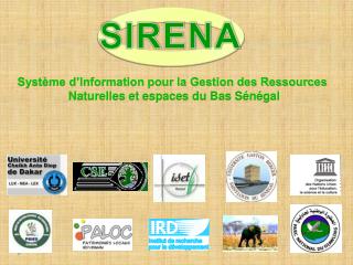 Système d’Information pour la Gestion des Ressources Naturelles et espaces du Bas Sénégal