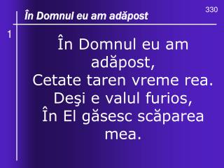 O, ce valuri, de - ndurare