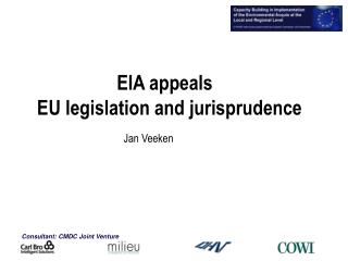 EIA appeals EU legislation and jurisprudence