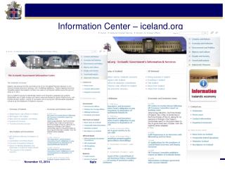 Information Center – iceland