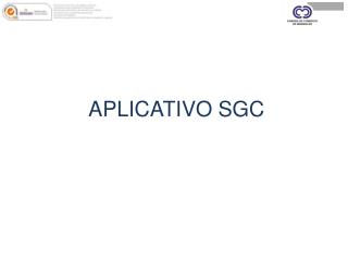 APLICATIVO SGC