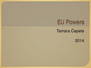 EU Powers