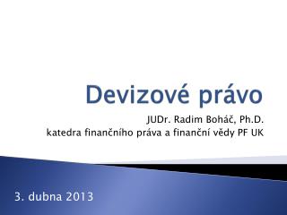 Devizové právo