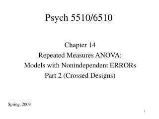 Psych 5510/6510