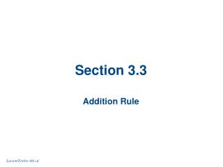 Section 3.3