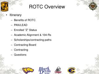 ROTC Overview