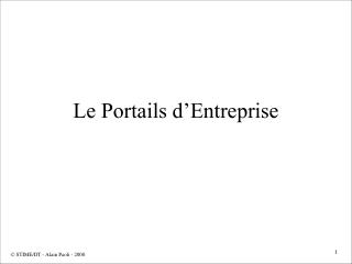 Le Portails d’Entreprise