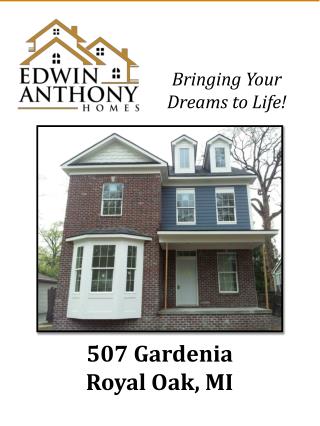 507 Gardenia Royal Oak, MI