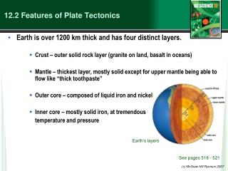 12.2 Features of Plate Tectonics