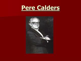 Pere Calders