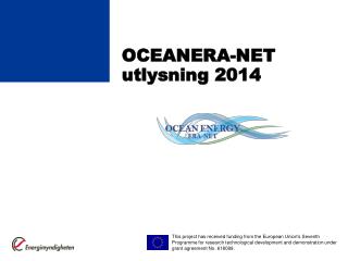 OCEANERA-NET utlysning 2014