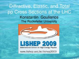 Diffractive, Elastic, and Total pp Cross Sections at the LHC