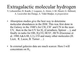 FUSE observations of extragalactic H 2