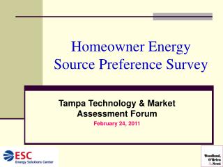 Homeowner Energy Source Preference Survey