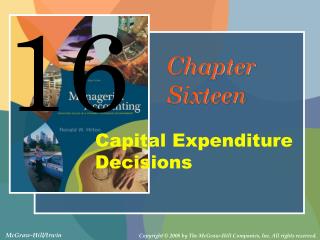 Capital Expenditure Decisions