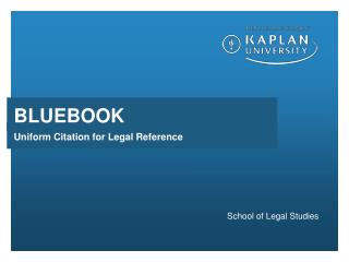 BLUEBOOK