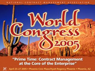 Breakout Session # 1207 JACQUES ABADIE III CPCM CONTRACTS MANAGER Date APRIL 26, 2005
