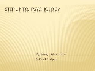 Step Up To: Psychology