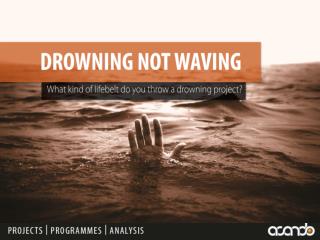 DROWNING NOT WAVING