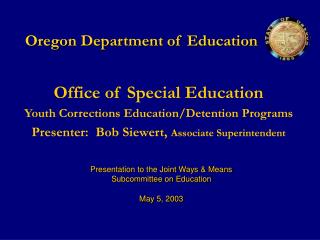 Oregon Department of Education