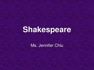 Shakespeare