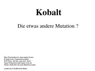 Kobalt