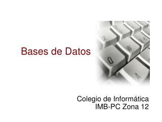 Bases de Datos