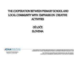Main project objective s