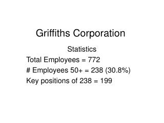 Griffiths Corporation