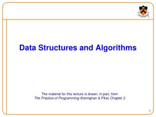 Data Structures and Algorithms