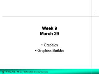 Week 9 March 29